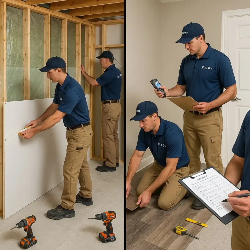 Repairs and Reconstruction process in LaGrange, GA